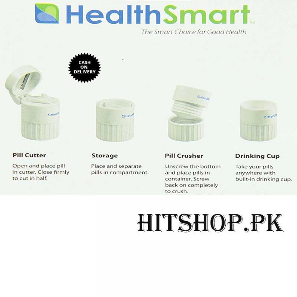 4in1 Pill Tablet Cutter And Crusher